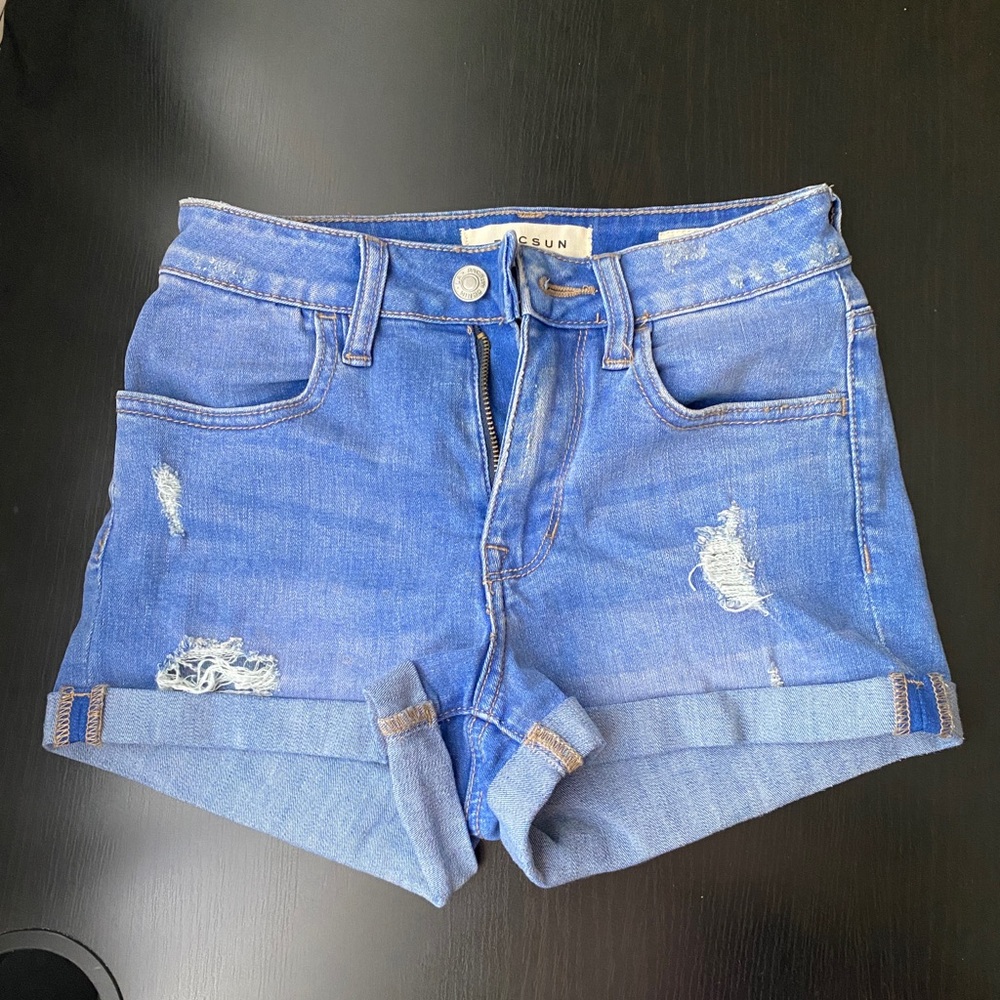 Pacsun High Rise Super Stretch Shortie